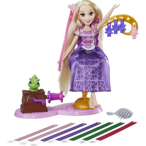 Assistência Técnica, SAC e Garantia do produto Boneca Rapuzel's Royal Ribbon Salon DPR Cabelos Mágicos - Hasbro