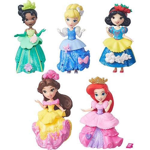 Assistência Técnica, SAC e Garantia do produto Bonecas Disney Princess com 5 Mini Princesas - Hasbro