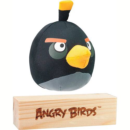 Assistência Técnica, SAC e Garantia do produto Boneco Angry Birds Add Ons Black Bird - Gibi Brinquedos