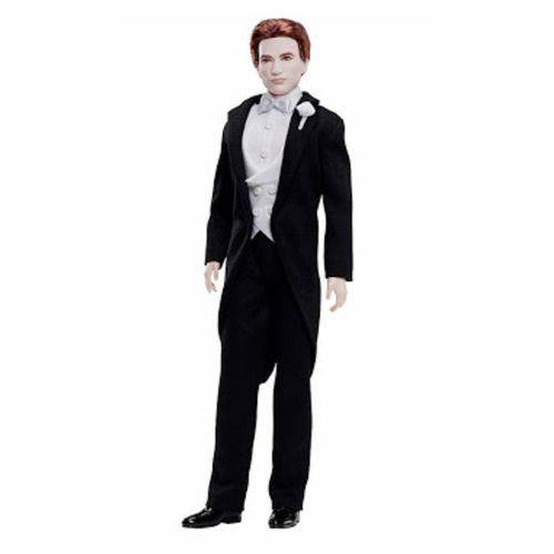 Assistência Técnica, SAC e Garantia do produto Boneco Colecionável Edward Cullen Noivo - Amanhecer - a Saga Crepúsculo - Casamento com a Noiva Bella Swan - Barbie Collector - Mattel