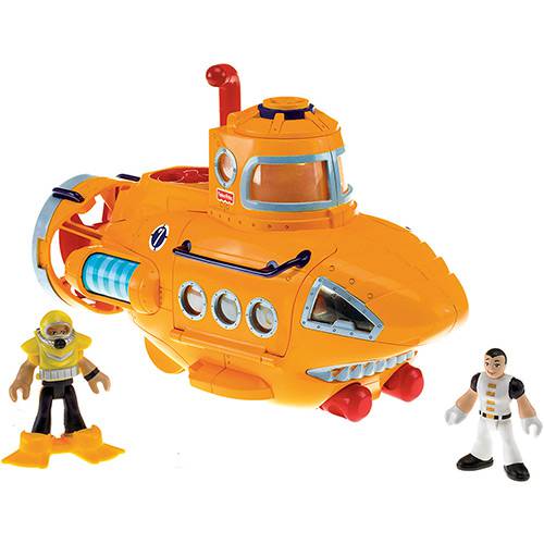 Assistência Técnica, SAC e Garantia do produto Boneco Imaginext Submarino Aventura - Mattel