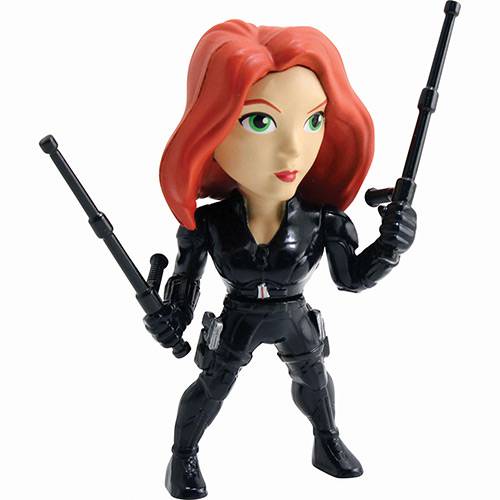 Assistência Técnica, SAC e Garantia do produto Boneco Metals Figure 4" Marvel Civil War Movie - Black Widow- Dtc