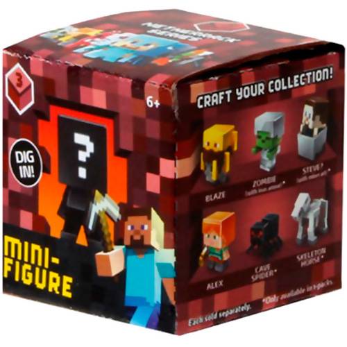 Assistência Técnica, SAC e Garantia do produto Boneco Minecraft Figuras Surpresa - Mattel