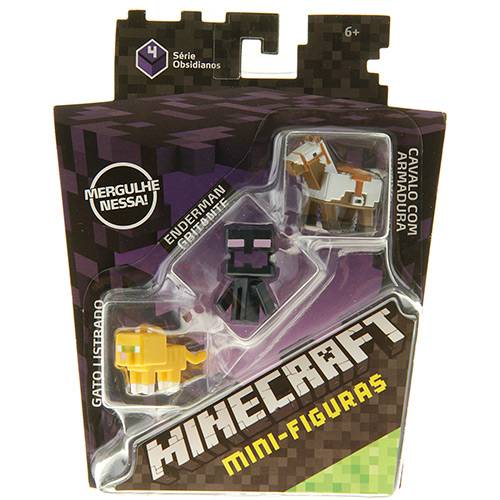 Assistência Técnica, SAC e Garantia do produto Boneco Minecraft Sortimento 3 Figuras CGX24/DKD57 - Mattel