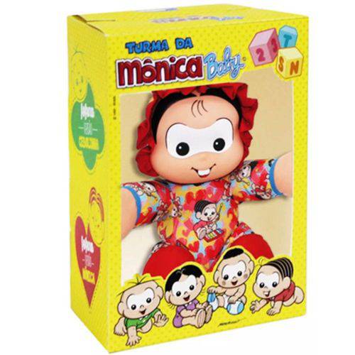 Assistência Técnica, SAC e Garantia do produto Boneco Mônica Baby Turma da Monica Multibrink 37cm 4240