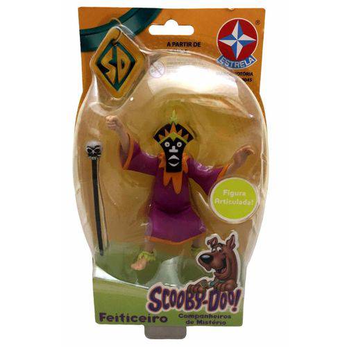 Assistência Técnica, SAC e Garantia do produto Boneco Pequeno Figura Articulada Feiticeiro Fantasma - Monstro do Desenho Scooby Doo - Estrela