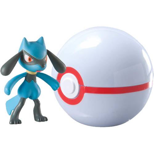 Assistência Técnica, SAC e Garantia do produto Boneco Pokémon Poke Ball Riolu Premier Ball - Tomy