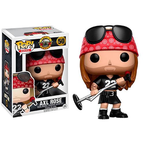 Assistência Técnica, SAC e Garantia do produto Boneco Pop Rocks Guns N Roses - Figura Axl Roses - Funko