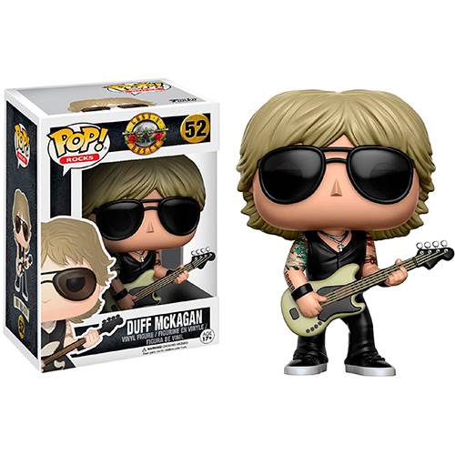Assistência Técnica, SAC e Garantia do produto Boneco Pop Rocks Guns N Roses - Figura Duff Mckagan - Funko