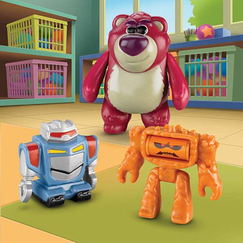 Assistência Técnica, SAC e Garantia do produto Bonecos Imaginext Toy Story 3 Coisa, Sparky & Lotso - Mattel