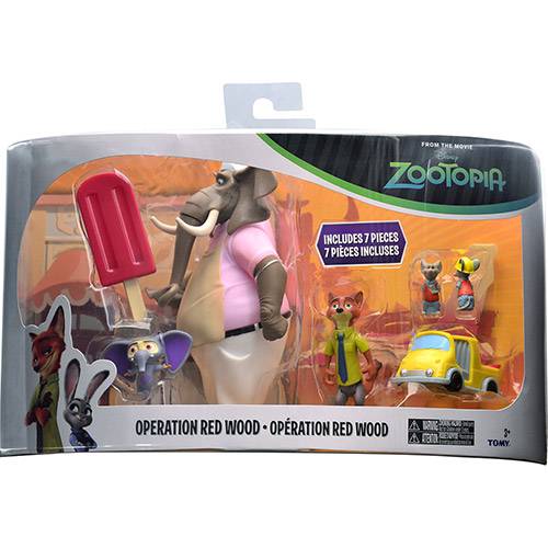 Assistência Técnica, SAC e Garantia do produto Bonecos Zootopia Operação Floresta Vermelha 7 Peças - Sunny Brinquedos