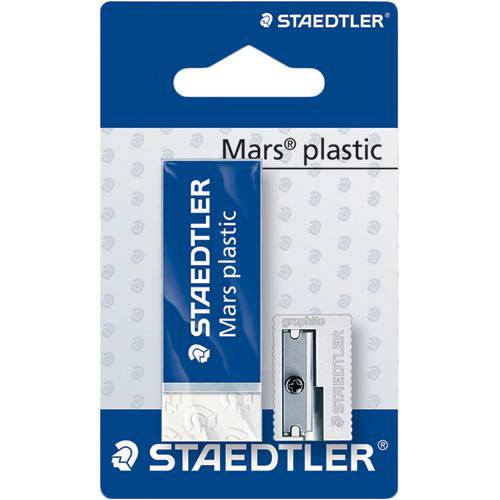 Assistência Técnica, SAC e Garantia do produto Borracha e Apontador Staedtler Mars Plastic - Cartela com 2 Peças - Tris