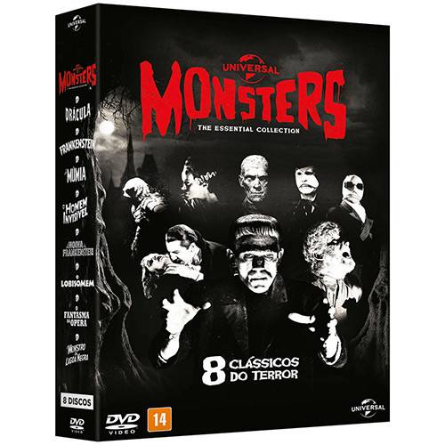 Assistência Técnica, SAC e Garantia do produto Box DVD - Monsters The Essential Collection