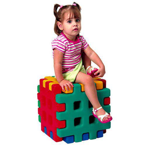 Assistência Técnica, SAC e Garantia do produto Brinquedos de Montar "Cubo Monte Play" - Alpha Brinquedos