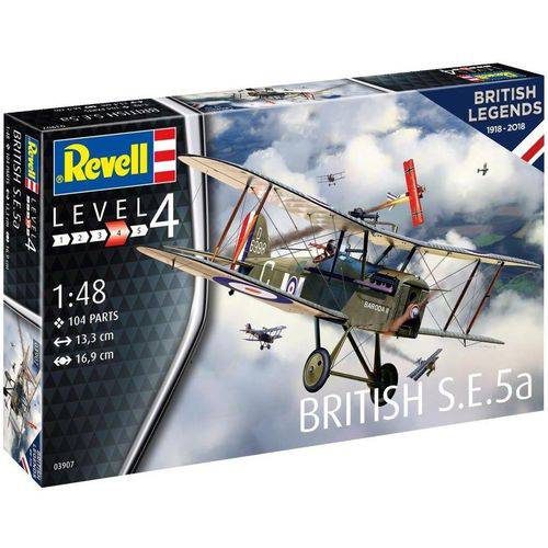 Assistência Técnica, SAC e Garantia do produto British S.E.5a - 1/48 - Revell 03907