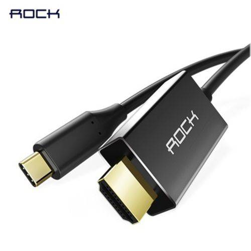 Assistência Técnica, SAC e Garantia do produto Cabo Audio&Vídeo Conversor Tipo-C P/ HDMI HD 4K 1.8 M - Rock