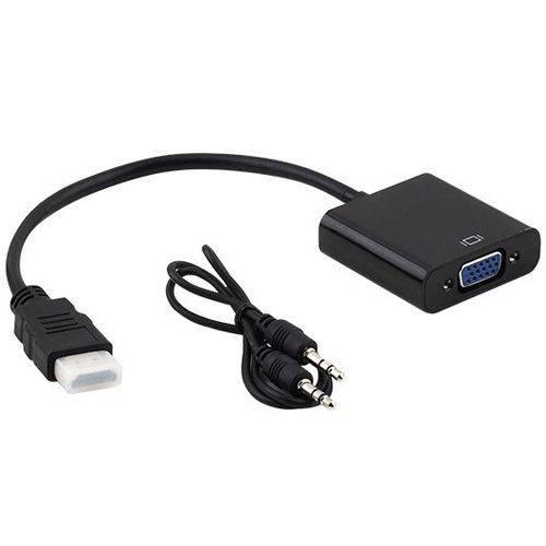 Assistência Técnica, SAC e Garantia do produto Cabo Conversor Hdmi M/ Hdb15 (vga) F 15cm C/ Audio Exbom