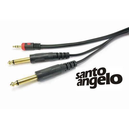 Assistência Técnica, SAC e Garantia do produto Cabo de Audio P2st X 2 P10m 2 Metros Ca14 - Santo Angelo