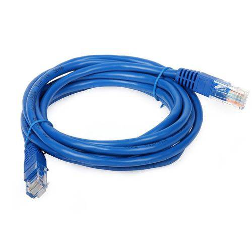 Assistência Técnica, SAC e Garantia do produto Cabo de Rede Cat5e Pathc Cord 10 Metros Azul Internet Net