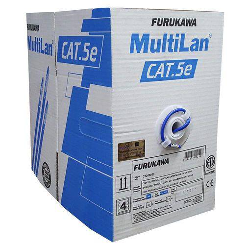 Assistência Técnica, SAC e Garantia do produto Cabo de Rede Furukawa Multilan U/utp Cat5e Rohs 305 Mts