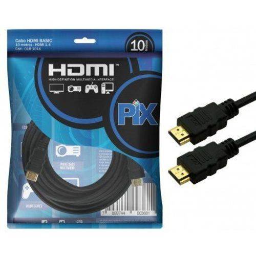 Assistência Técnica, SAC e Garantia do produto Cabo HDMI 4k 1.4 Ultra HD 19P 10 Metros PIX