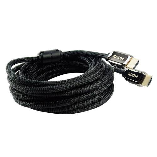 Assistência Técnica, SAC e Garantia do produto Cabo Hdmi Mais Mania 5m Blindado Acabamento Metal Full Hd 4k