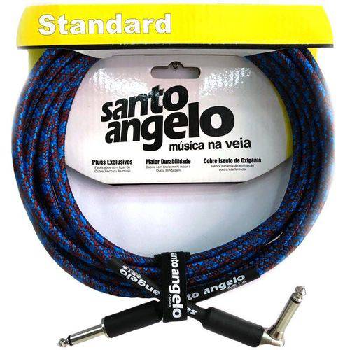 Assistência Técnica, SAC e Garantia do produto Cabo para Instrumento Santo Angelo ANGEL L TX 15FT 4,57m Têxtil