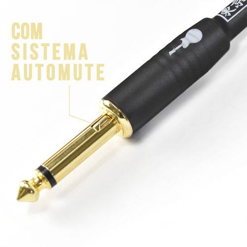 Assistência Técnica, SAC e Garantia do produto Cabo Santo Angelo -- P10 X P10 -- Série Tokyo -- Linha Premium -- Sistema AutoMute