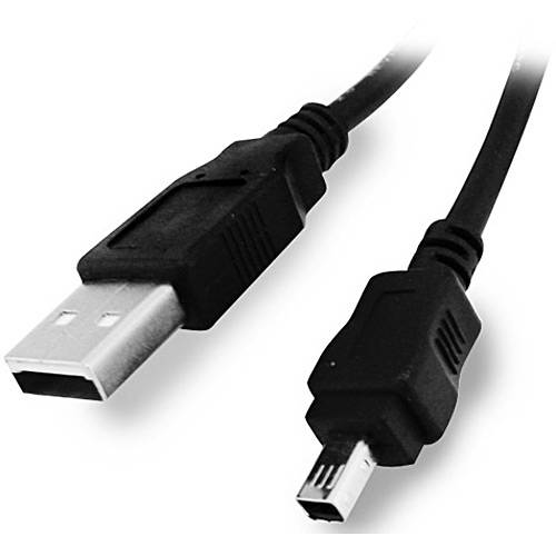Assistência Técnica, SAC e Garantia do produto Cabo USB 2.0 AM X Mini 4 Pinos M 1,80m - Clone