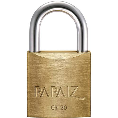 Assistência Técnica, SAC e Garantia do produto Cadeado Papaiz CR20 KA2 SM Dourado Twin Pack