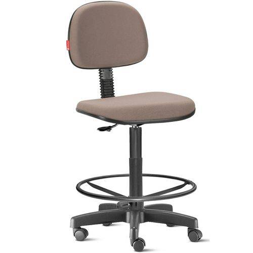 Assistência Técnica, SAC e Garantia do produto Cadeira Alta Sem Braços com Rodízios Tecido Areia Cb07