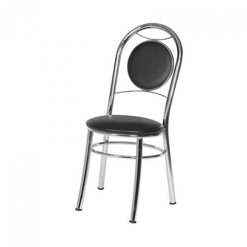 Assistência Técnica, SAC e Garantia do produto Cadeira Assento Estofado Móveis Brastubo Cromado/Preto