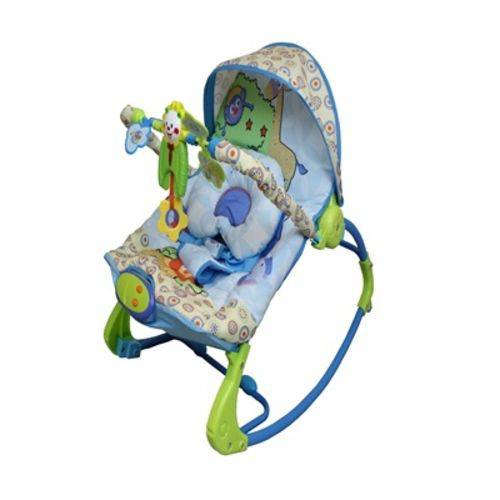 Assistência Técnica, SAC e Garantia do produto Cadeira Cadeirinha Bebê Descanso Vibratória Musical Rocker com Balanço Azul
