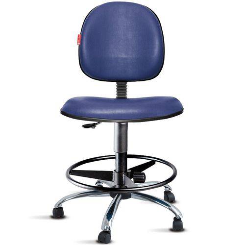 Assistência Técnica, SAC e Garantia do produto Cadeira Caixa Alta Portaria Recepção Azul Marinho Cb21