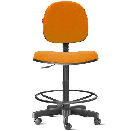 Assistência Técnica, SAC e Garantia do produto Cadeira Caixa Alta Portaria Recepção Tecido Laranja Cb32