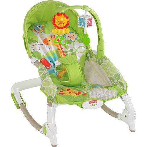 Assistência Técnica, SAC e Garantia do produto Cadeira de Balanço Minha Infância Crescendo Comigo Amigos da Floresta - Fisher Price