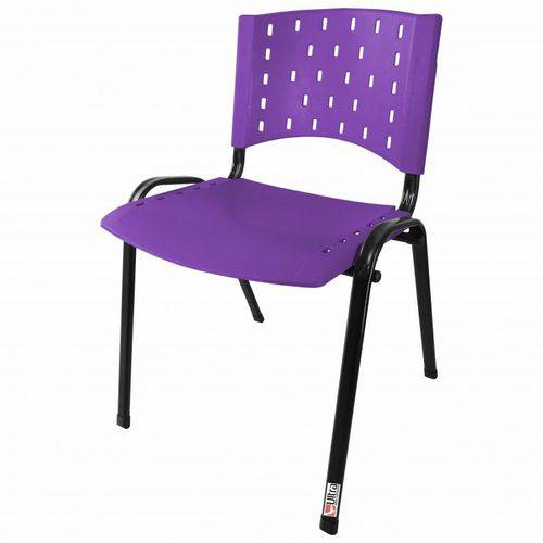 Assistência Técnica, SAC e Garantia do produto Cadeira de Plástico Empilhável LILÁS Iso Polipropileno - ULTRA Móveis