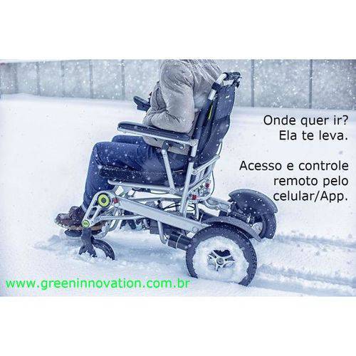 Assistência Técnica, SAC e Garantia do produto Cadeira de Rodas Motorizada Elétrica VIP Controle por App, Automática
