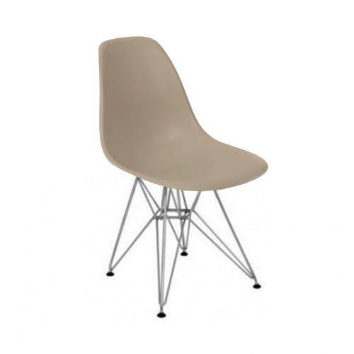 Assistência Técnica, SAC e Garantia do produto Cadeira DKR Eifell Charles Eames Base Cromada - Nude