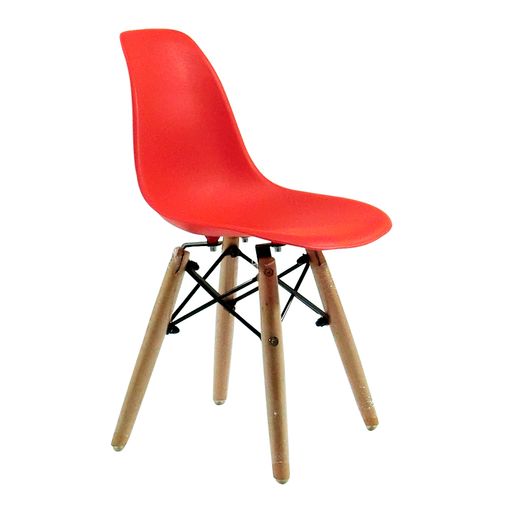 Assistência Técnica, SAC e Garantia do produto Cadeira DKR Wood Infantil Vermelha ByArt