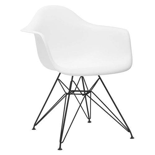 Assistência Técnica, SAC e Garantia do produto Cadeira Eames DAR - Branco - Base Preto