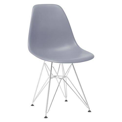 Assistência Técnica, SAC e Garantia do produto Cadeira Eames DKR - Eiffel - Cinza Escuro - Base Cromada