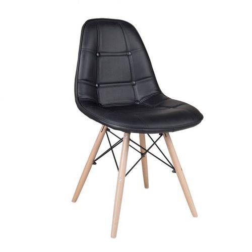 Assistência Técnica, SAC e Garantia do produto Cadeira Eames Eiffel Botonê - Pés de Madeira- Preta