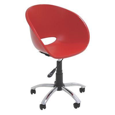 Assistência Técnica, SAC e Garantia do produto Cadeira Elena Rodízio Vermelha Tramontina