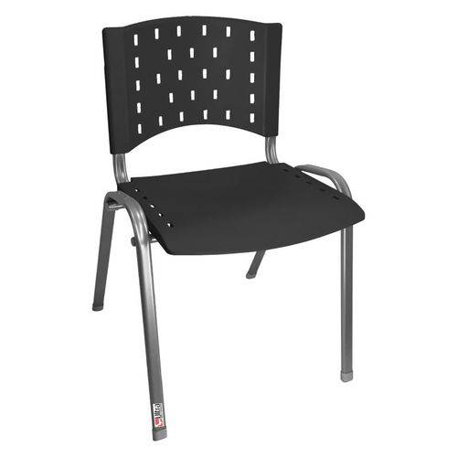 Assistência Técnica, SAC e Garantia do produto Cadeira Empilhável Estrutura Prata Assento Encosto Plástico Preto