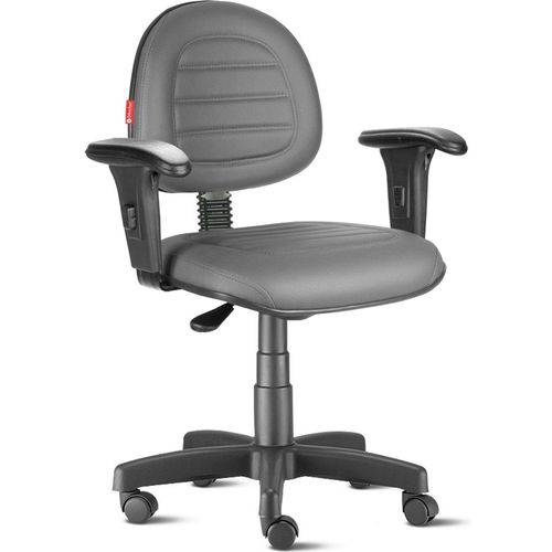 Assistência Técnica, SAC e Garantia do produto Cadeira Escritório Executiva Costura Braços Cinza Cb73