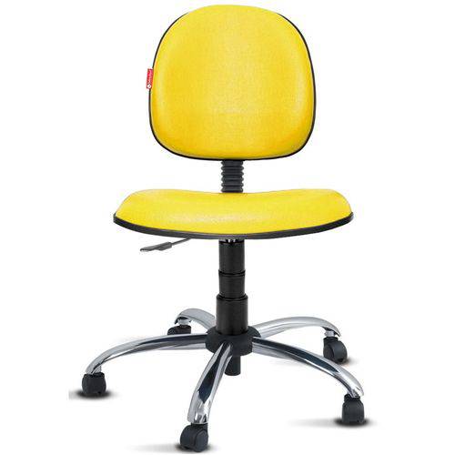 Assistência Técnica, SAC e Garantia do produto Cadeira Escritório Executiva Giratória Courvim Amarelo Cb17