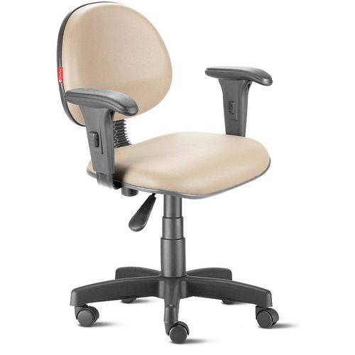 Assistência Técnica, SAC e Garantia do produto Cadeira Escritório Giratória Executiva com Braços Courvim Bege Cb20