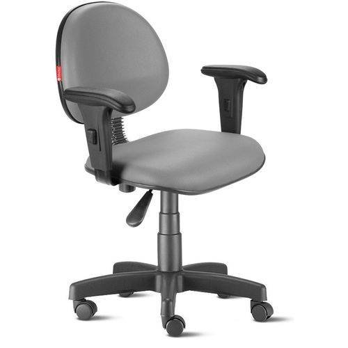 Assistência Técnica, SAC e Garantia do produto Cadeira Escritório Giratória Executiva com Braços Courvim Cinza Cb20