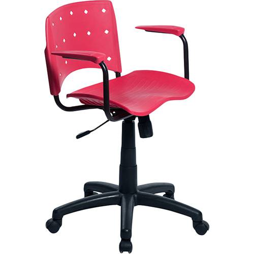 Assistência Técnica, SAC e Garantia do produto Cadeira Executiva Colordesign com Rodízios Vermelho - Designchair
